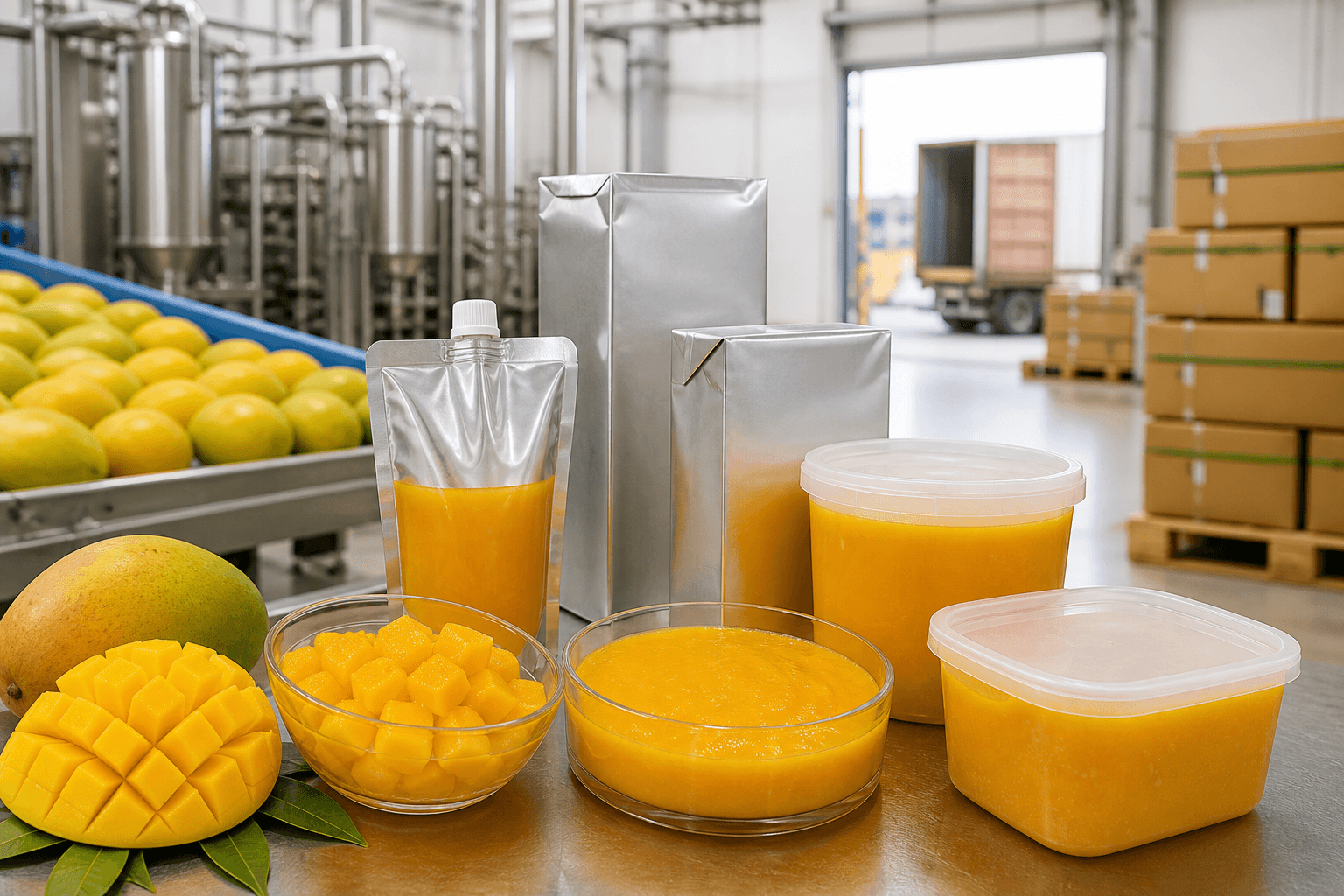 Pakistani Mango Pulp and Processed Fruit Products: Buyer Guide